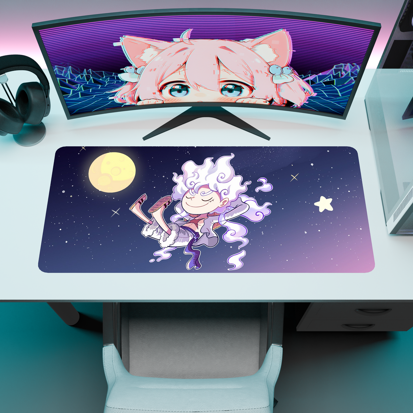 The "Pirate King" Husbando Deskmat | Style C