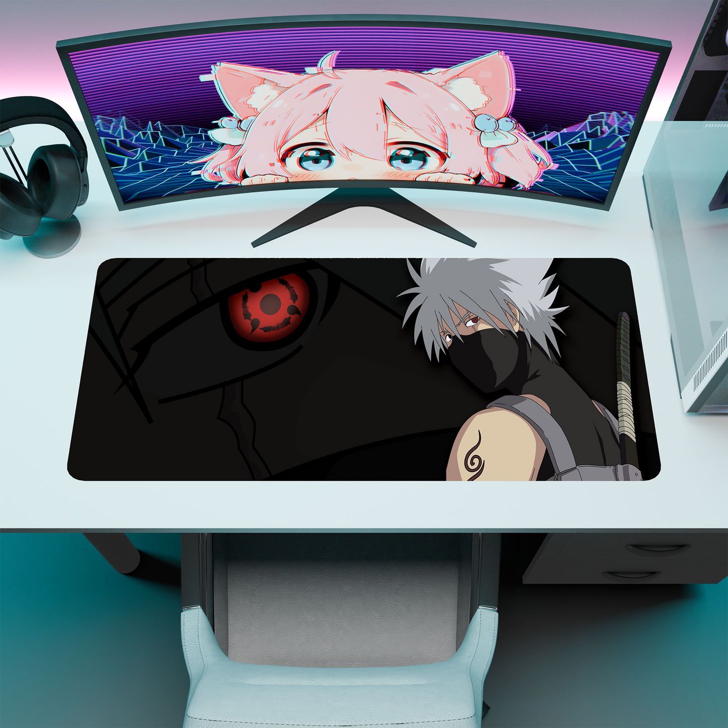 The "Copy Ninja" Husbando Deskmat | Style A