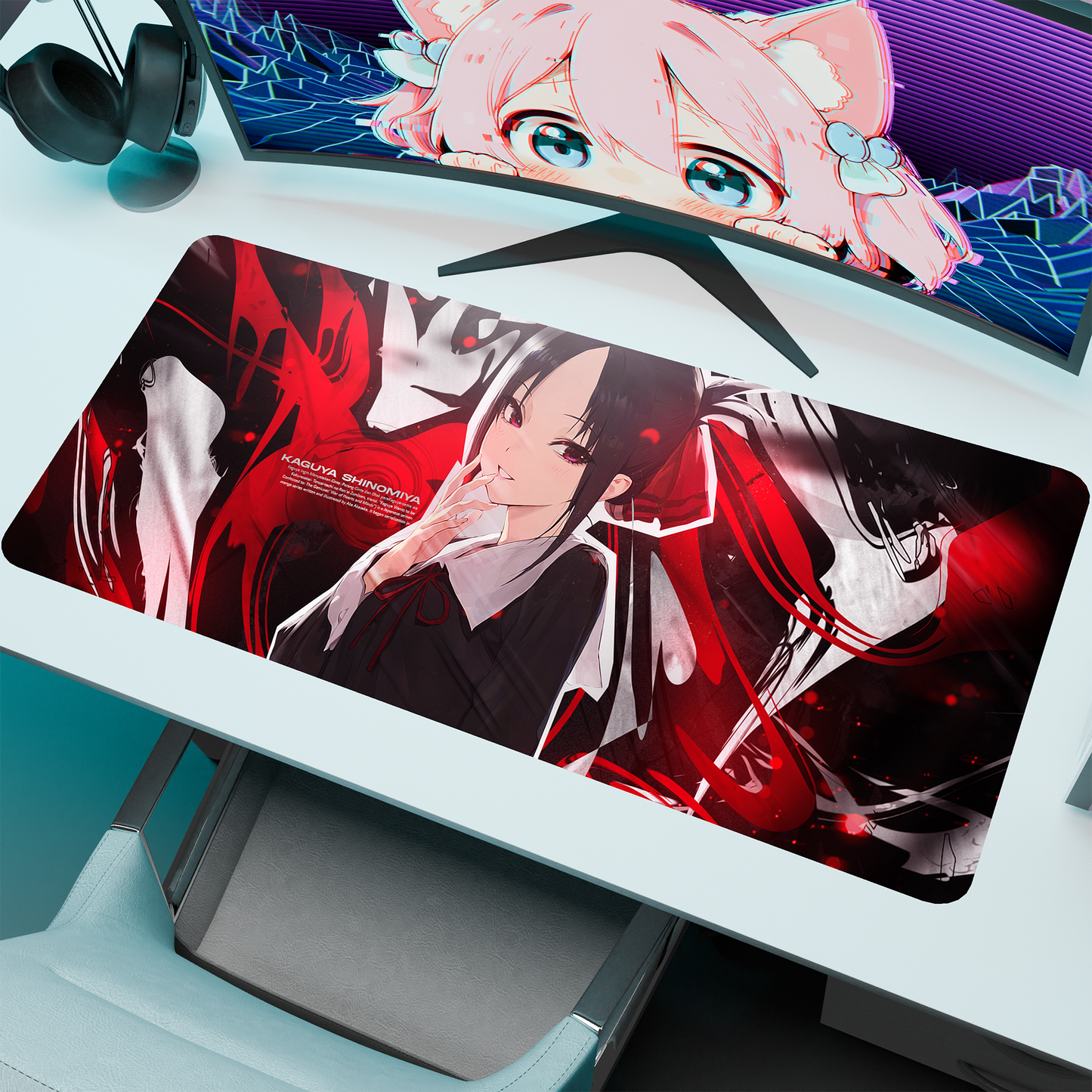 The "Princess Muscle" Waifu Deskmat | Style C