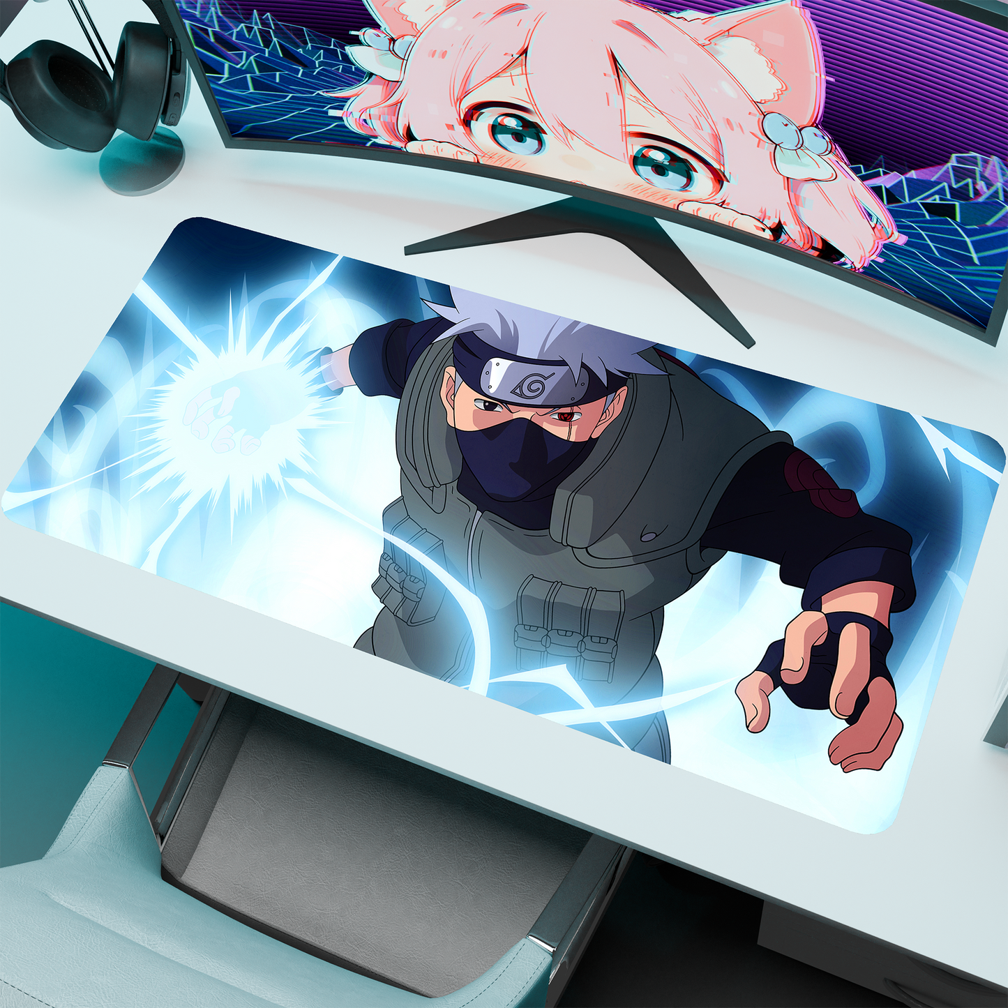 The "Copy Ninja" Husbando Deskmat | Style B