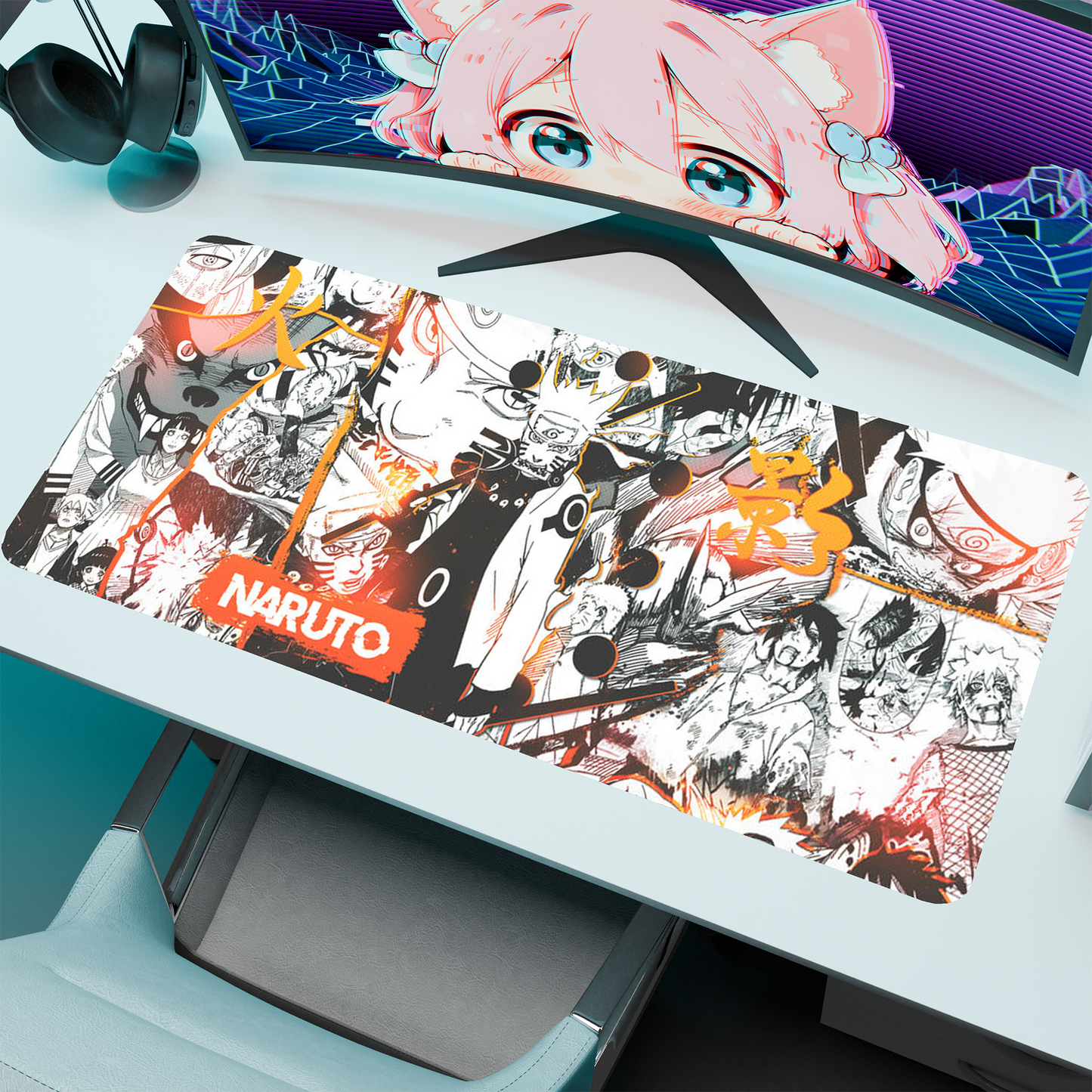 The "Seventh Hokage" Husbando Deskmat | Style B