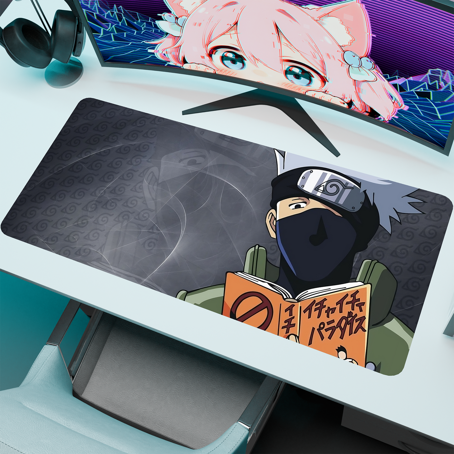 The "Copy Ninja" Husbando Deskmat | Style C