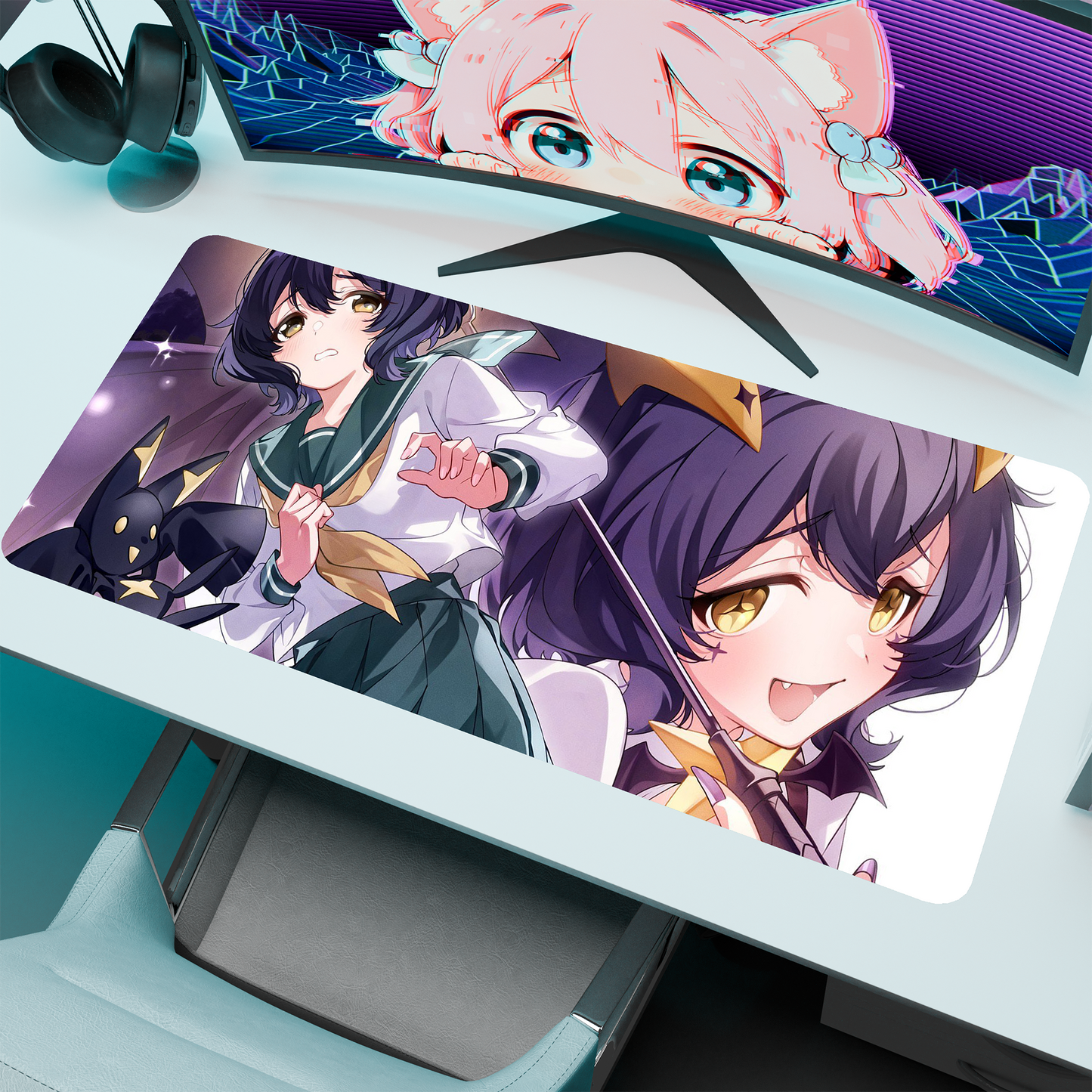 The "Magical Girl" Waifu Deskmat | Style C