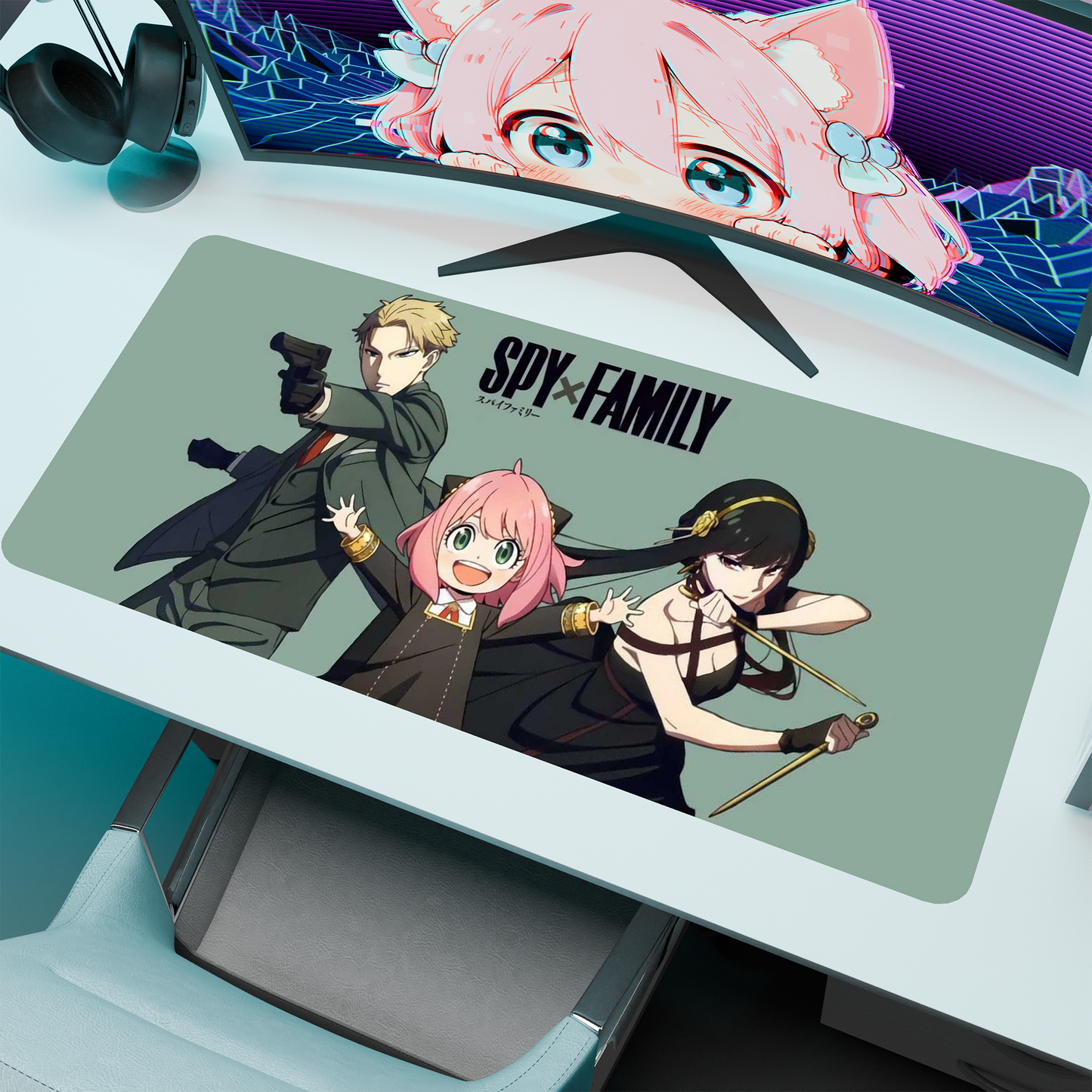 The "Spy Family" Waifu Deskmat | Style B