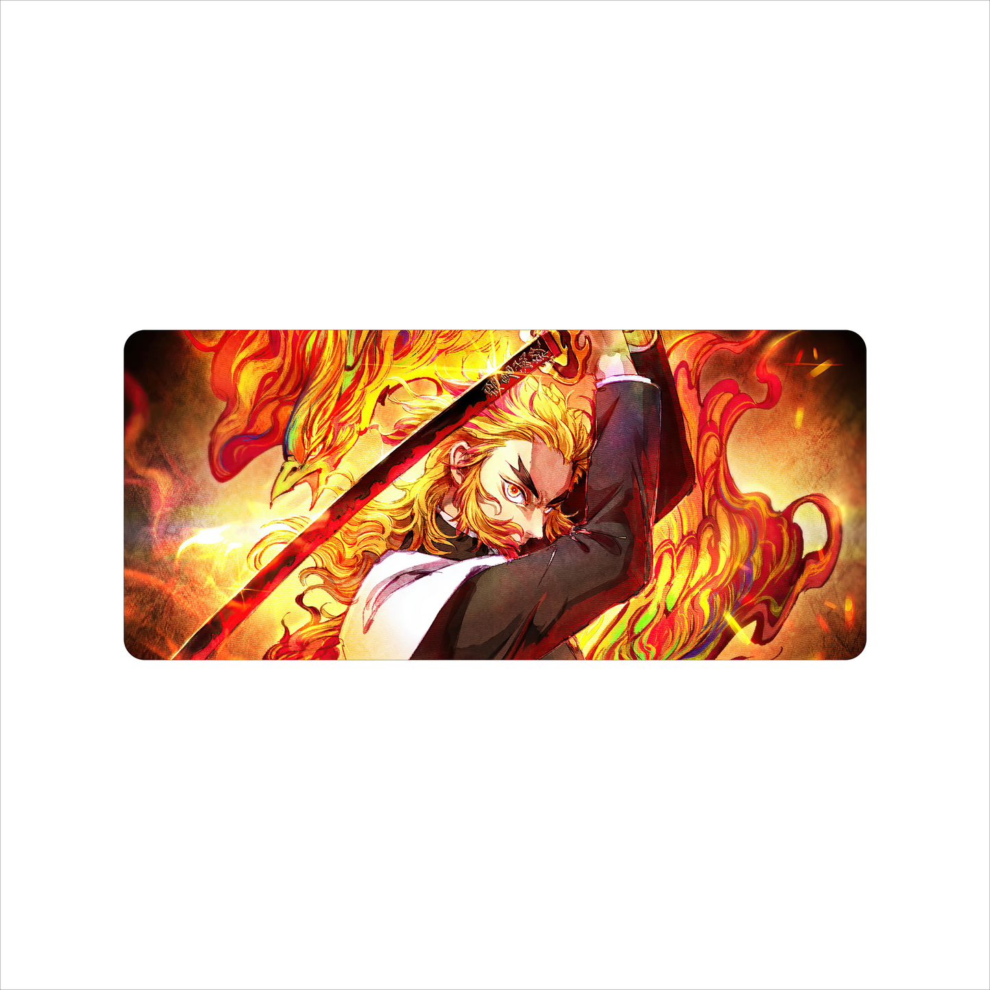 The "Flame Hashira" Husbando Deskmat | Style C