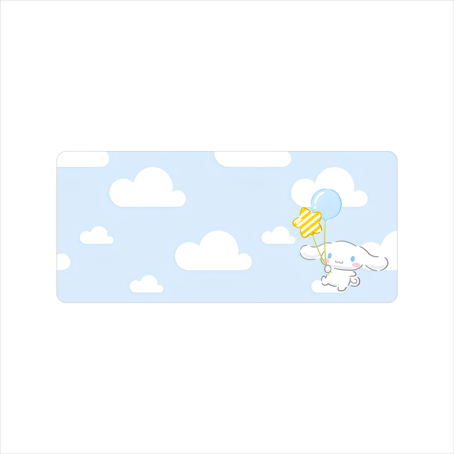 The "Cloudy Pup" Kawaii Deskmat | Style B