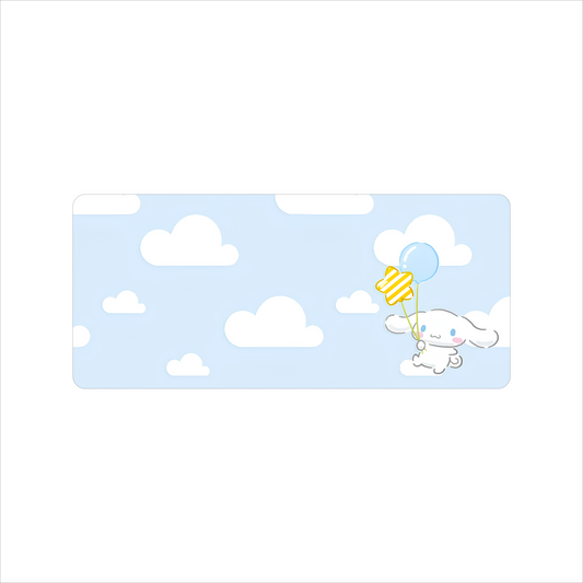 The "Cloudy Pup" Kawaii Deskmat | Style B