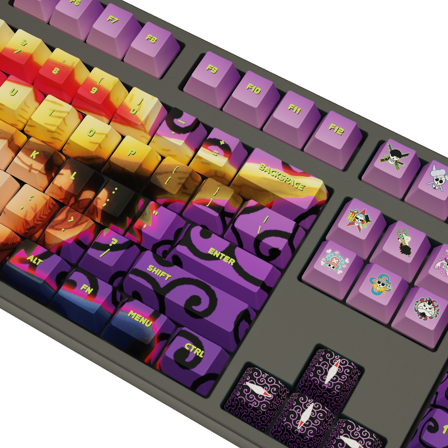 The "Pirate King" Husbando Keyboard