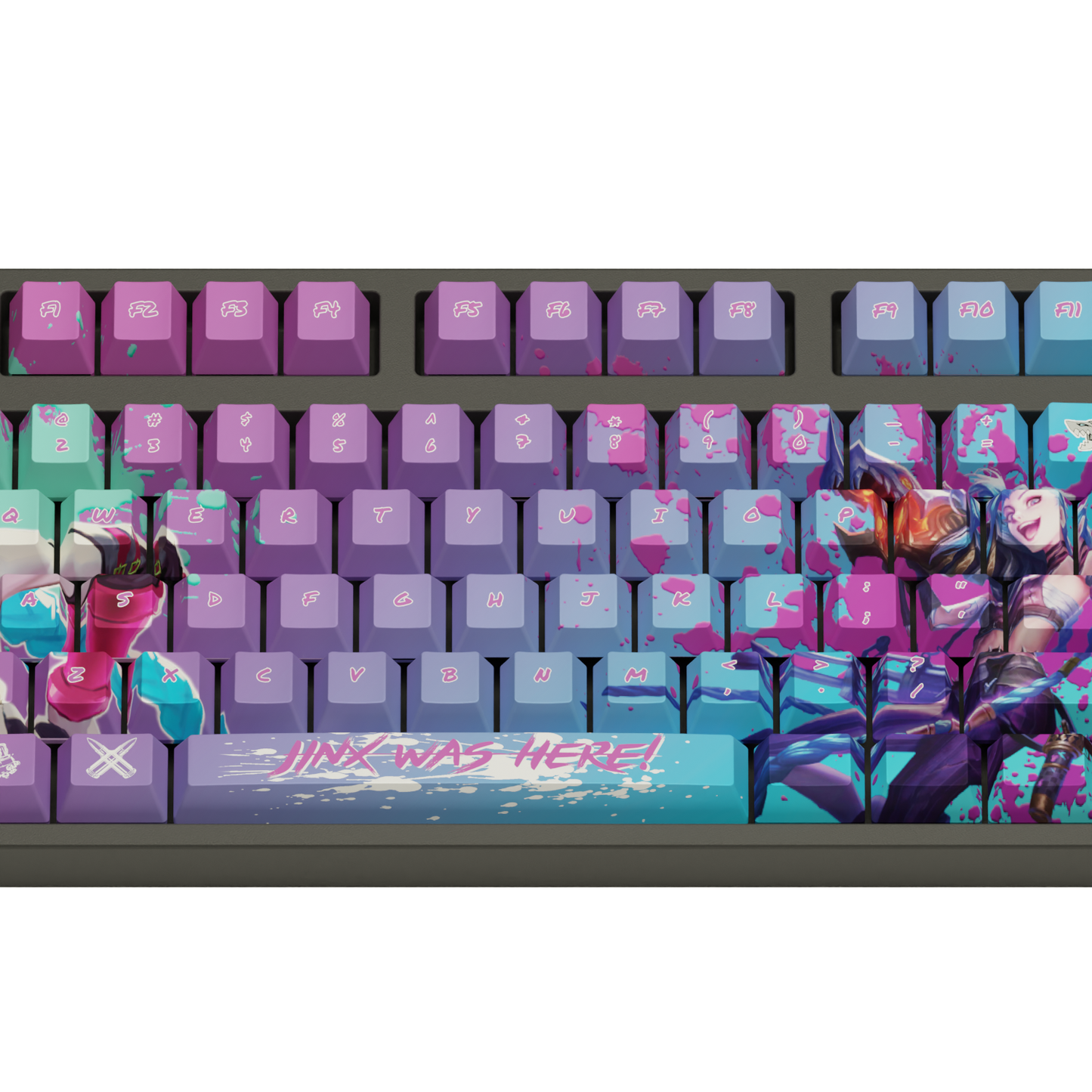 The "Boom Queen" Waifu Keyboard