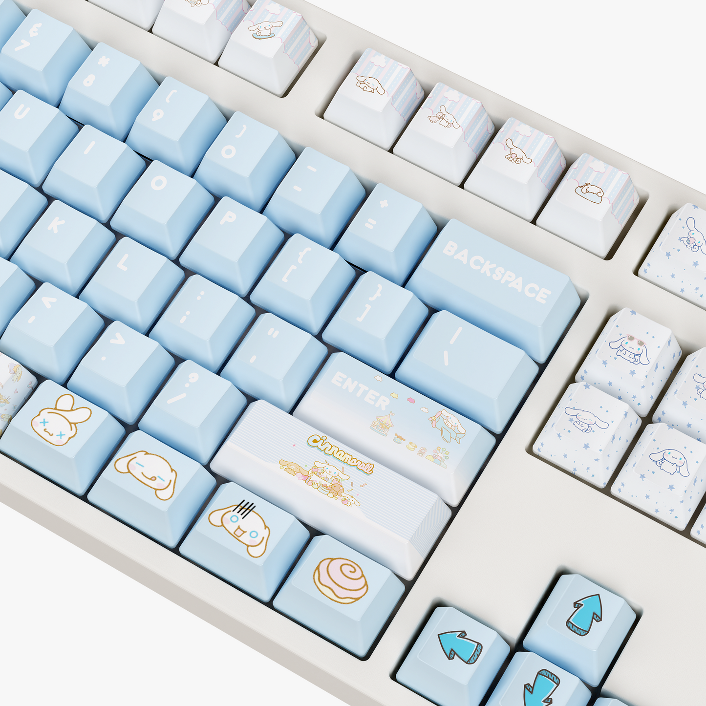 The "Cloudy Pup" Kawaii Keyboard