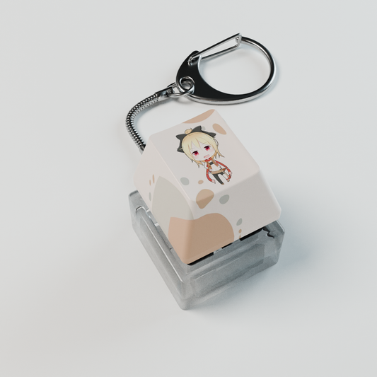 The "Frozen Elegance" Waifu Fidget Keychain | Style D