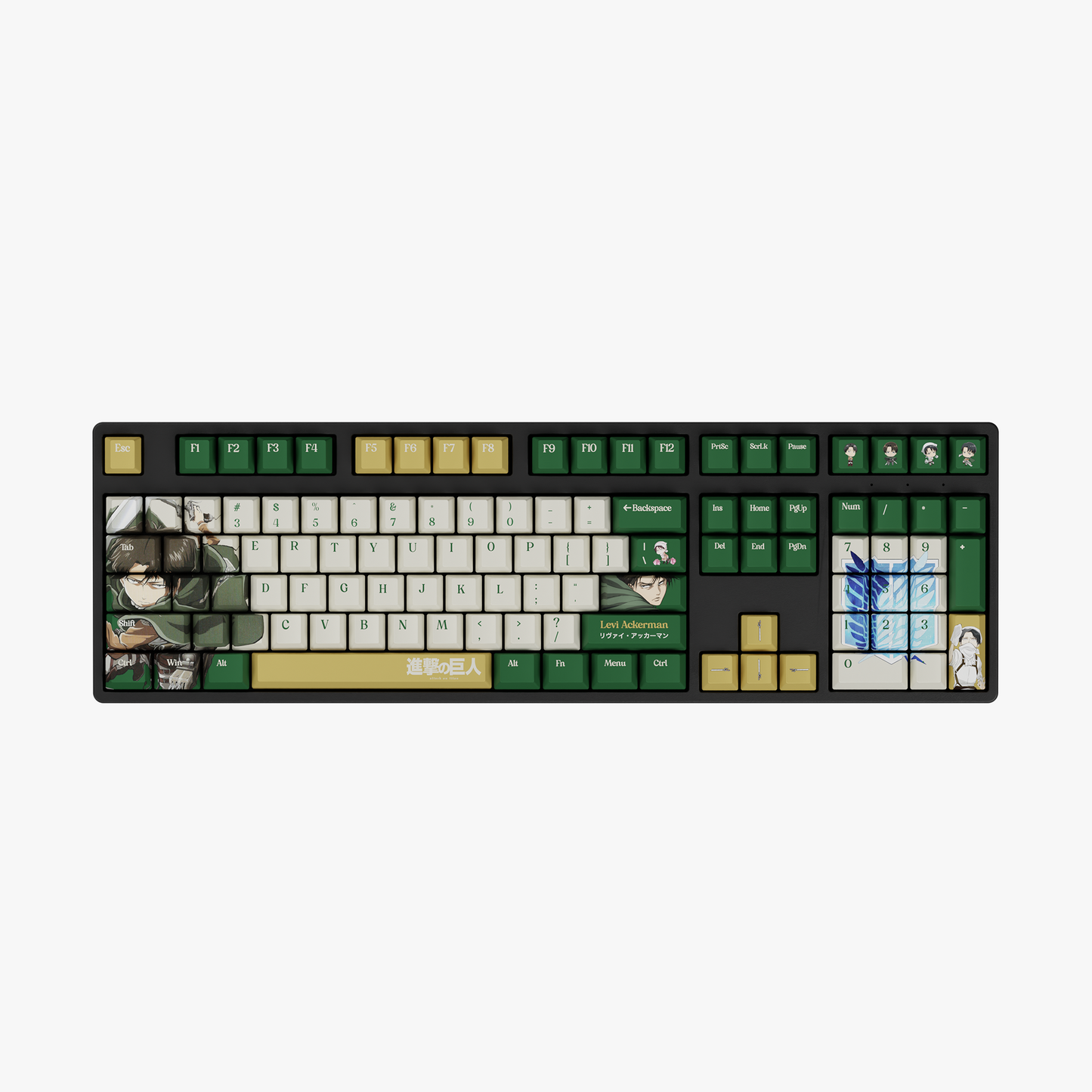 The "Humanity's Strongest" Husbando Keyboard