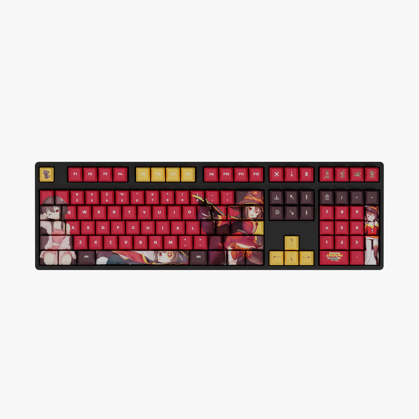 The "Explosion Maniac" Waifu Keyboard