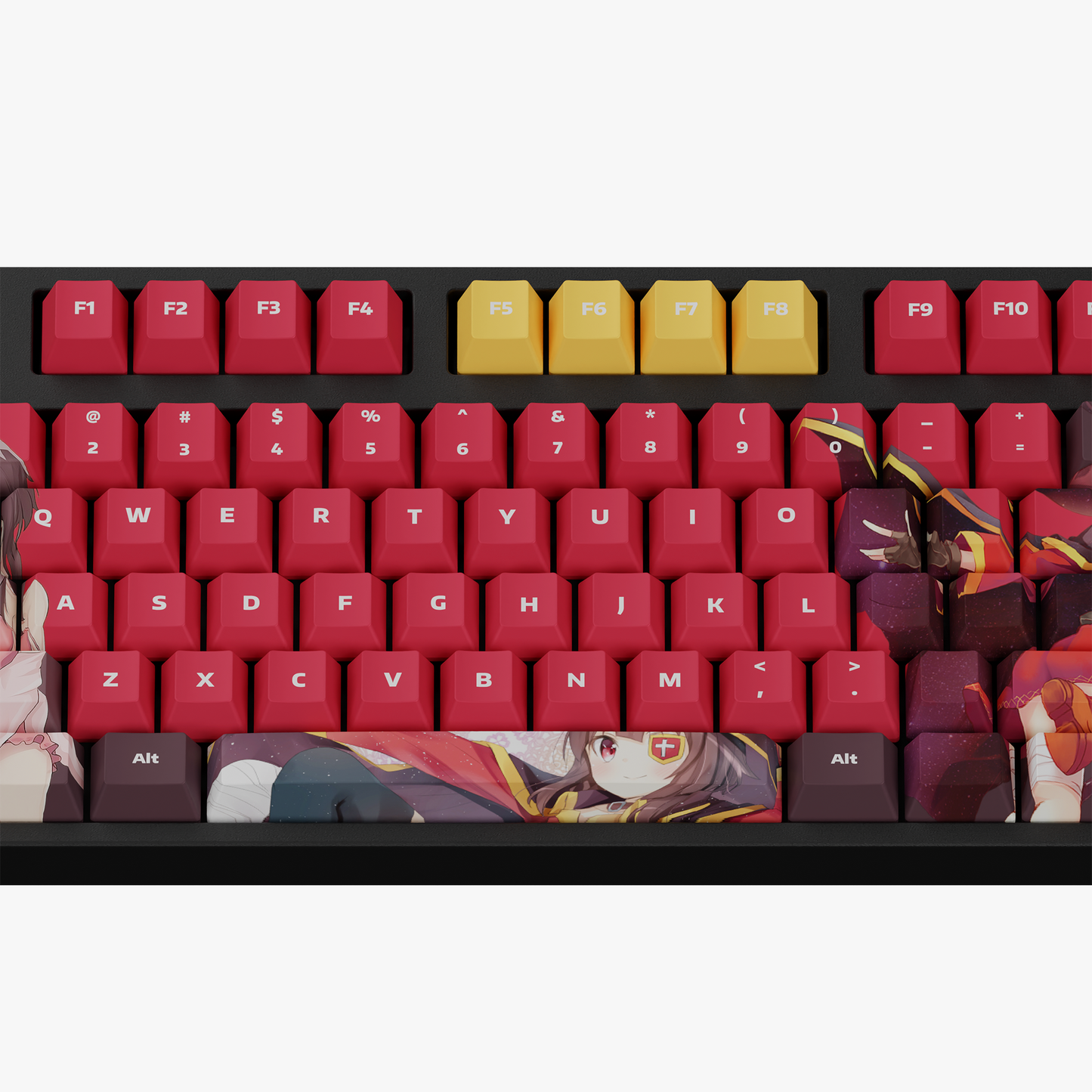 The "Explosion Maniac" Waifu Keyboard