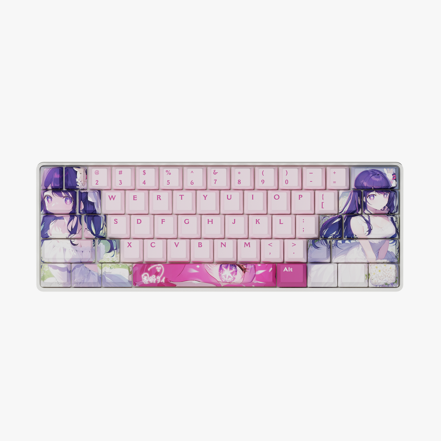 The "Super Idol" Waifu Keyboard