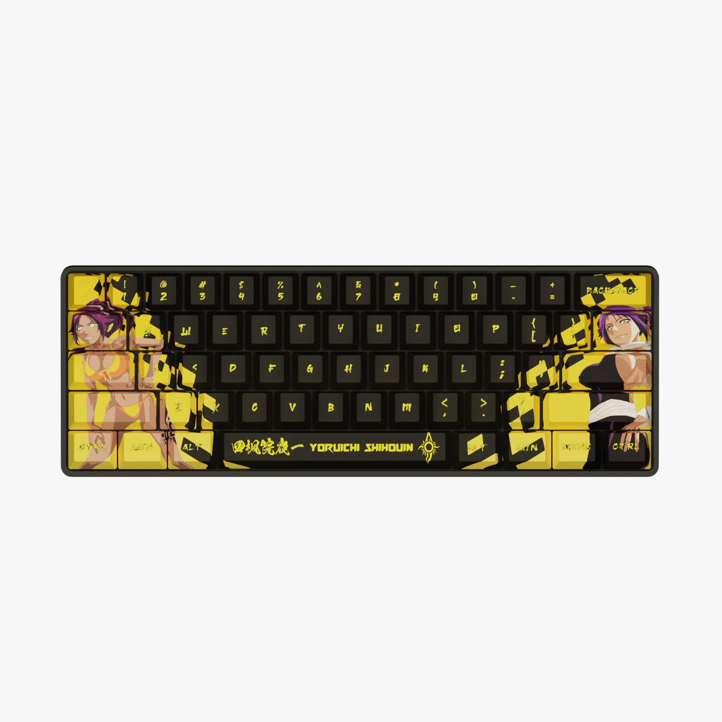 The "Flash Goddess" Waifu Keyboard