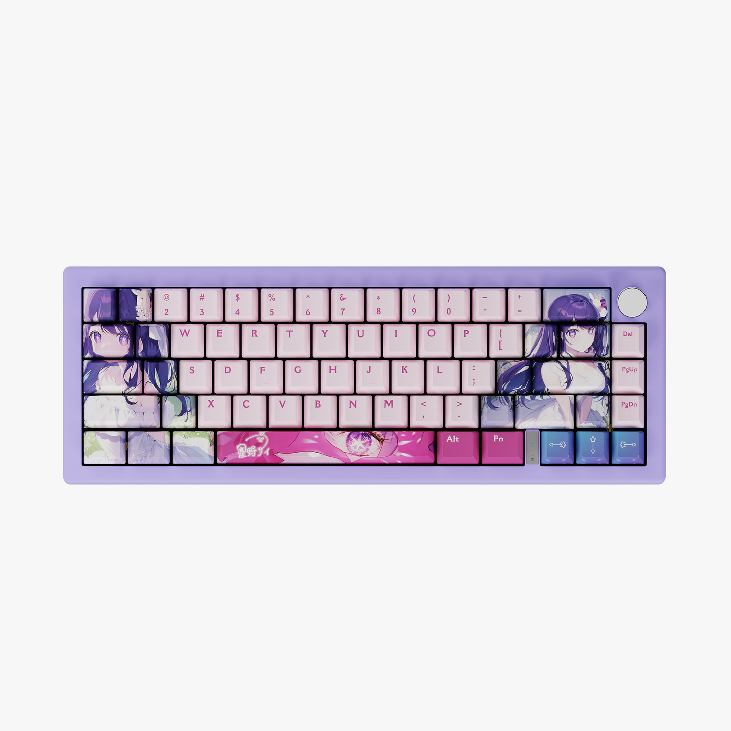 The "Super Idol" Waifu Keyboard