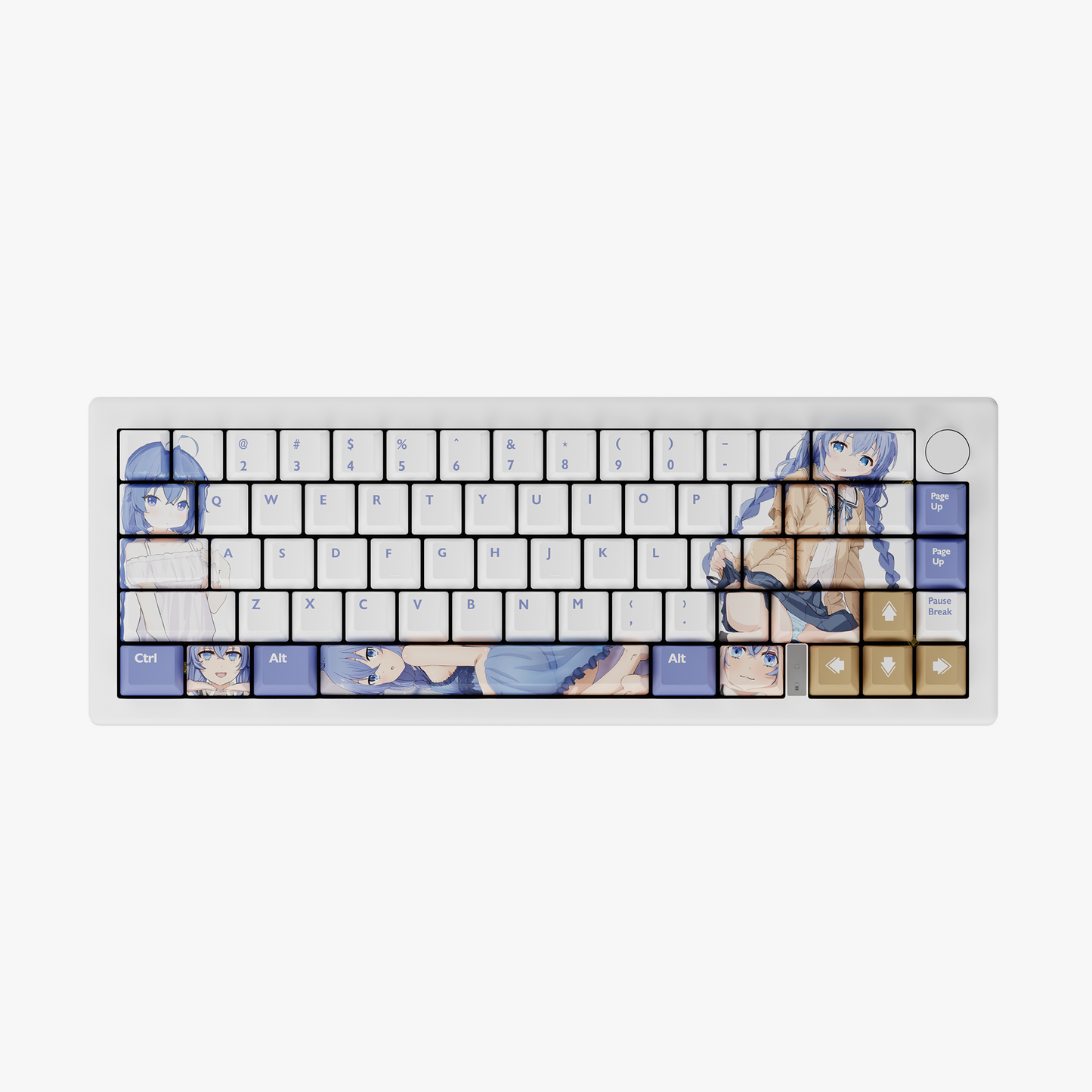 The "Water Magician" Waifu Keyboard