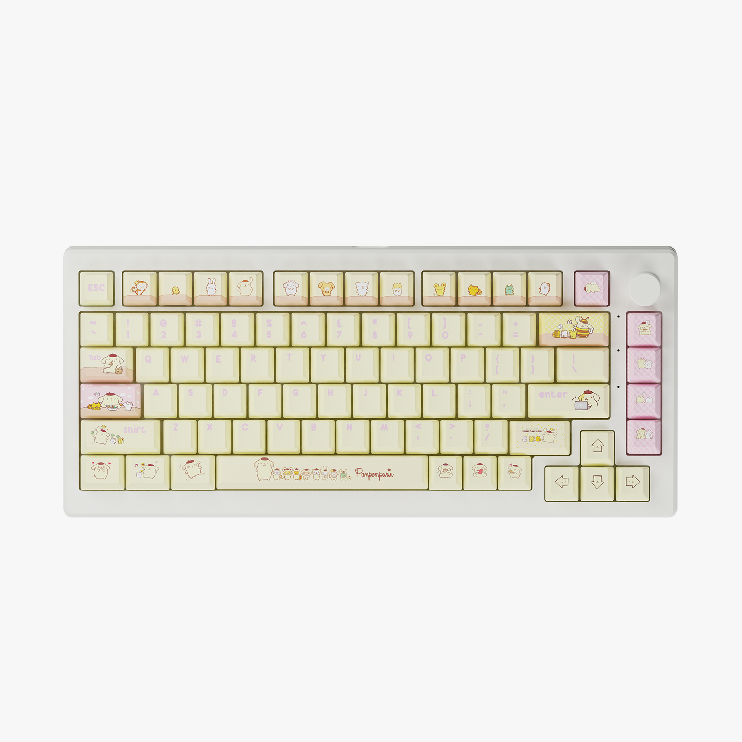 The "Pom Pom" Kawaii Keyboard