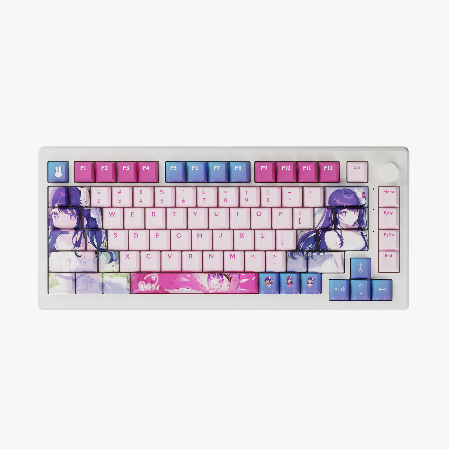 The "Super Idol" Waifu Keyboard