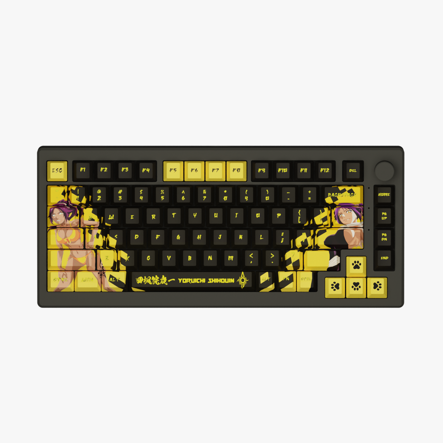 The "Flash Goddess" Waifu Keyboard