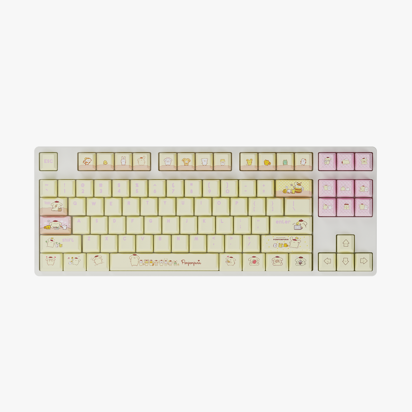 The "Pom Pom" Kawaii Keyboard