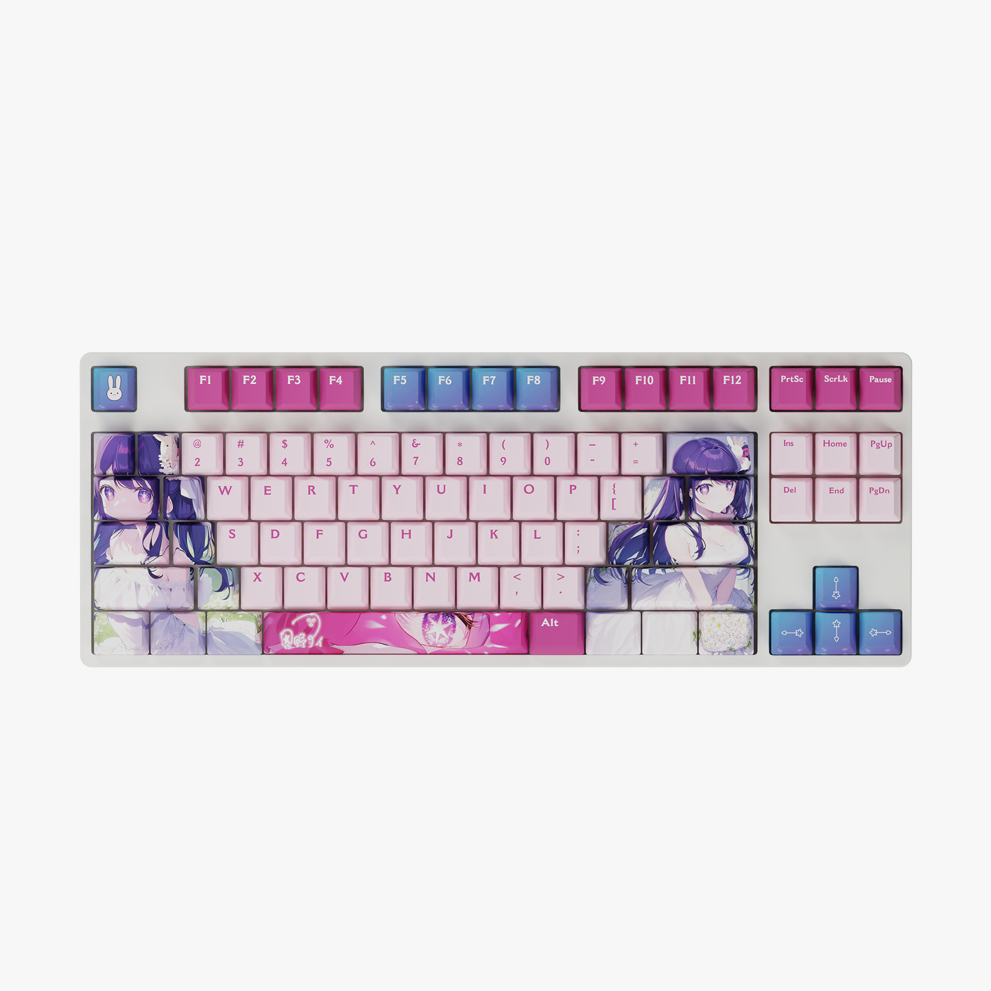 The "Super Idol" Waifu Keyboard