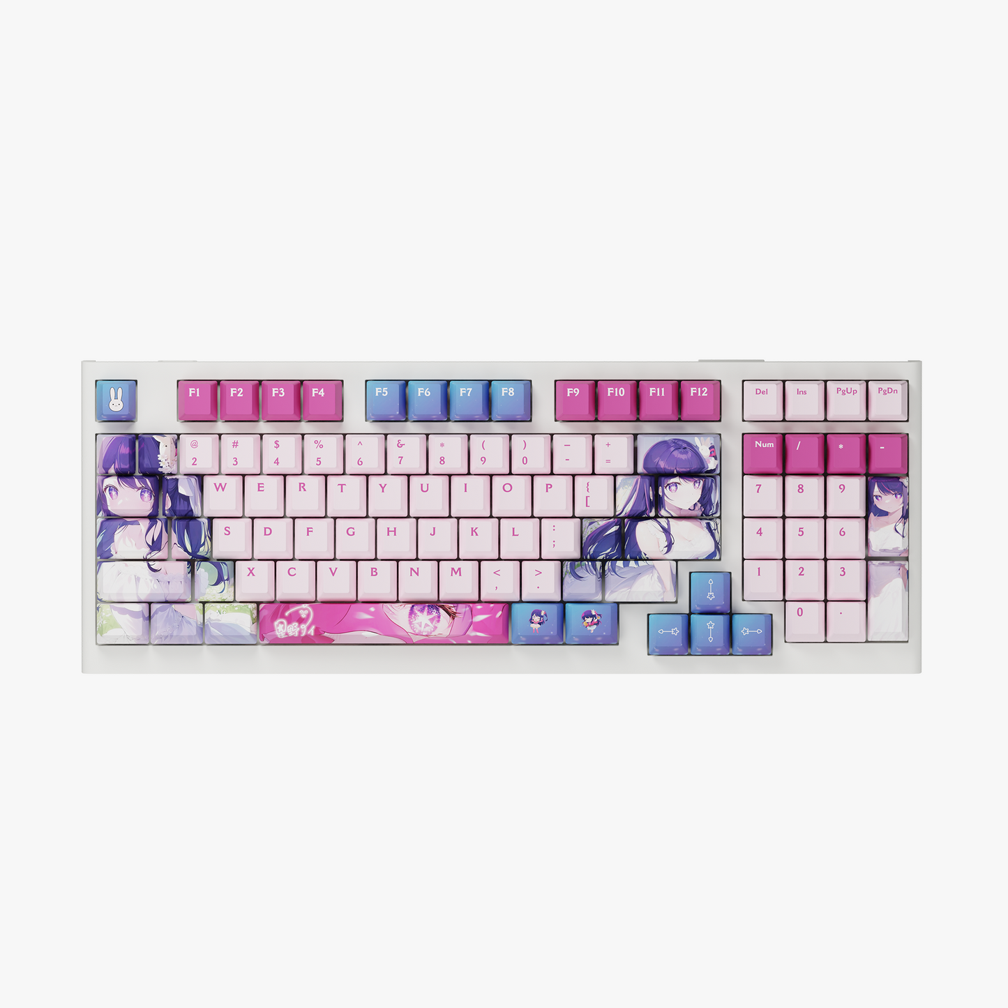 The "Super Idol" Waifu Keyboard