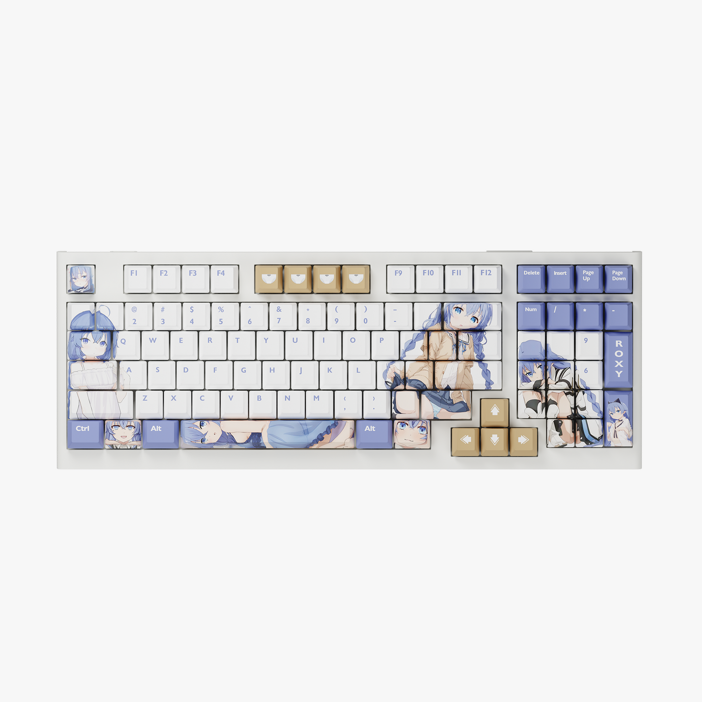 The "Water Magician" Waifu Keyboard