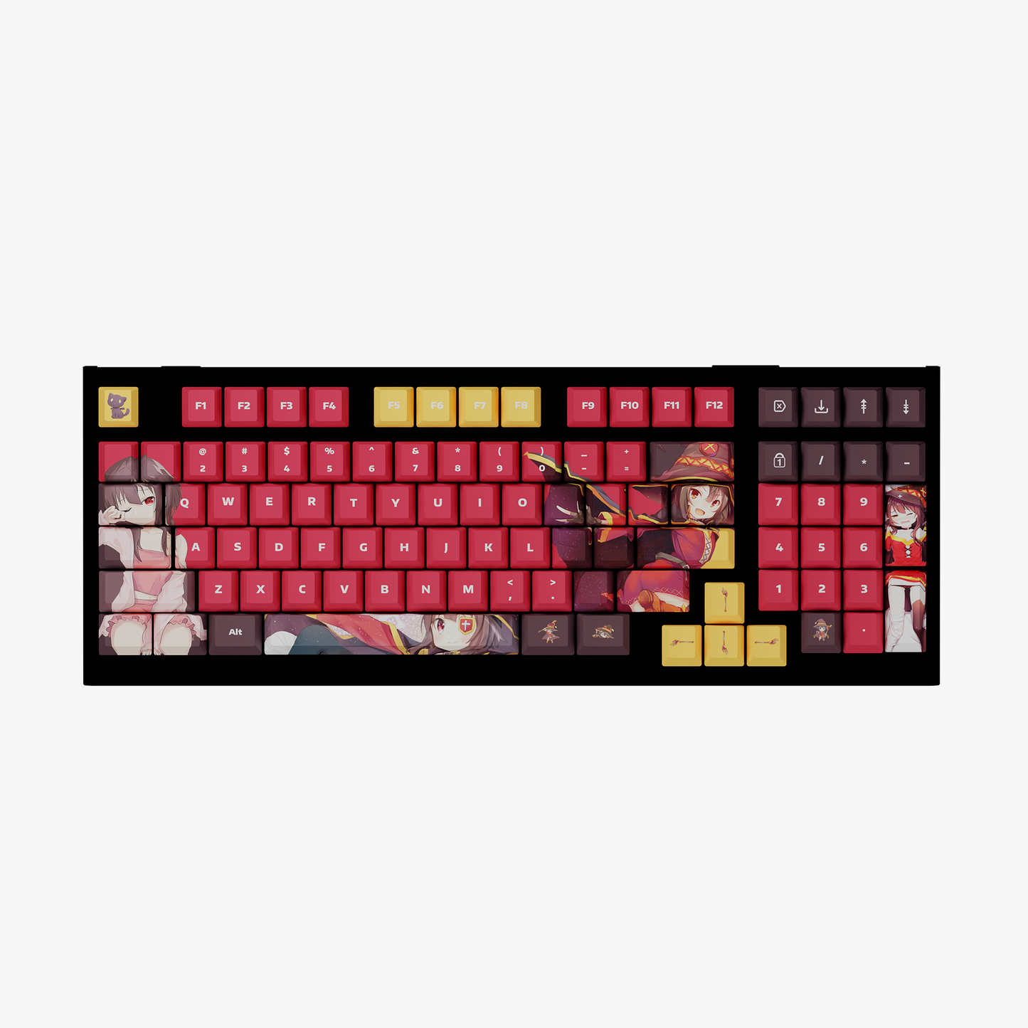 The "Explosion Maniac" Waifu Keyboard