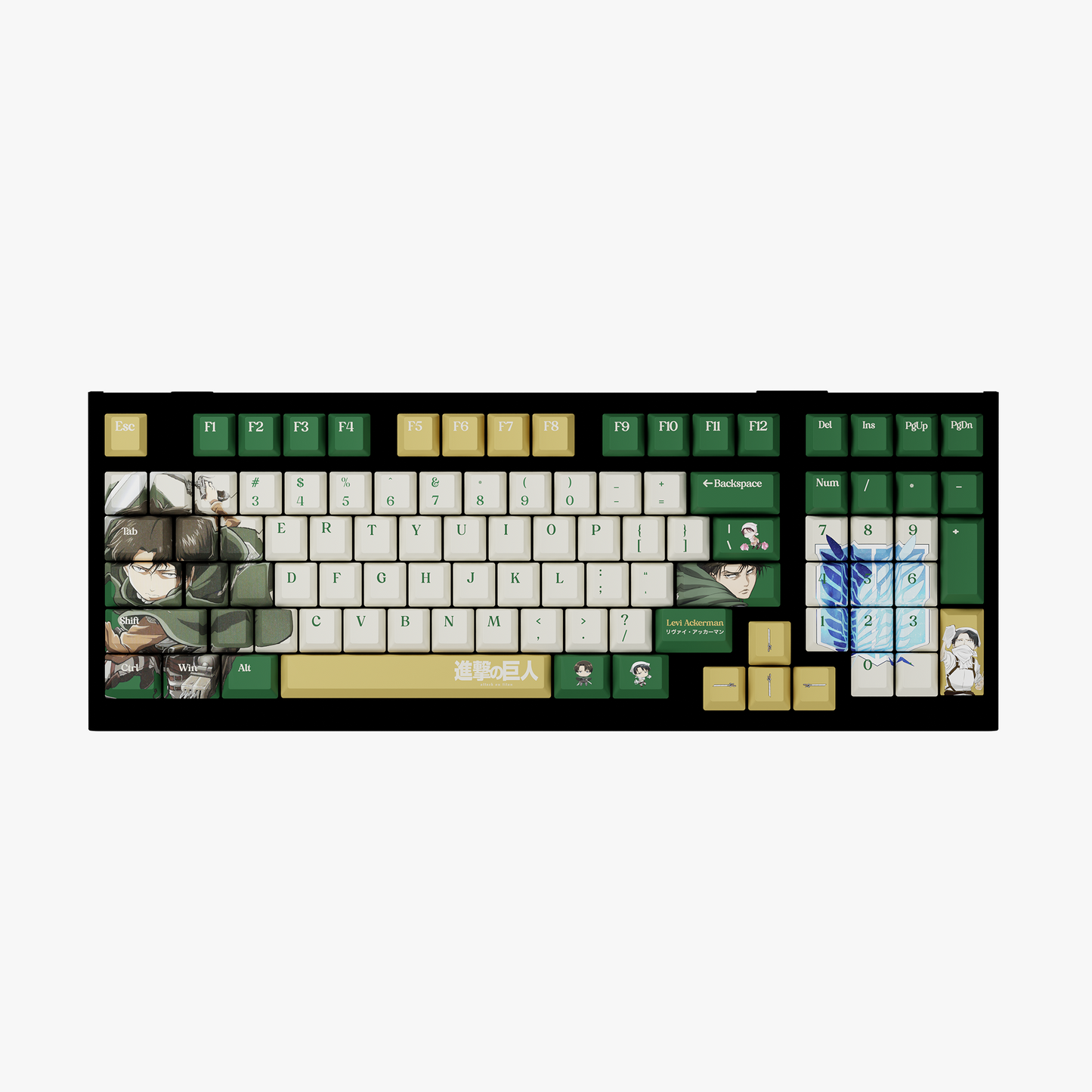 The "Humanity's Strongest" Husbando Keyboard