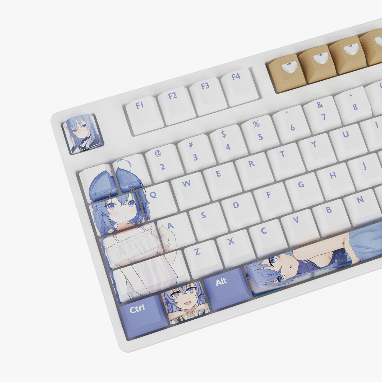 The "Water Magician" Waifu Keyboard