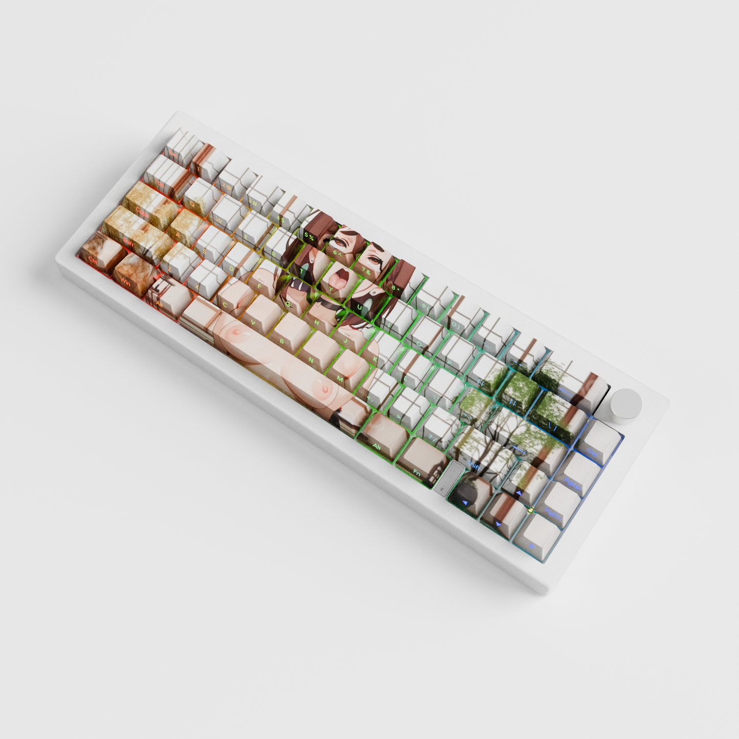 The "Psychic Power" NSFW Waifu Keyboard | Style A ( Limited Drop )